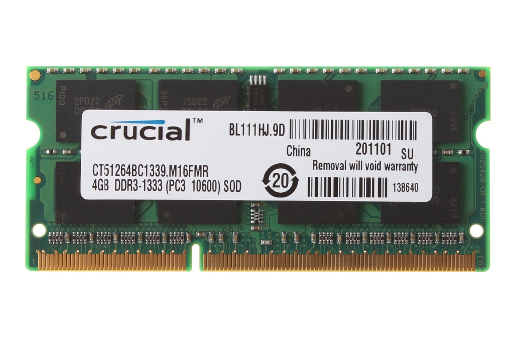 1GB PC3 8500s 1066mhz DDR3 RAM LAPTOP Memory